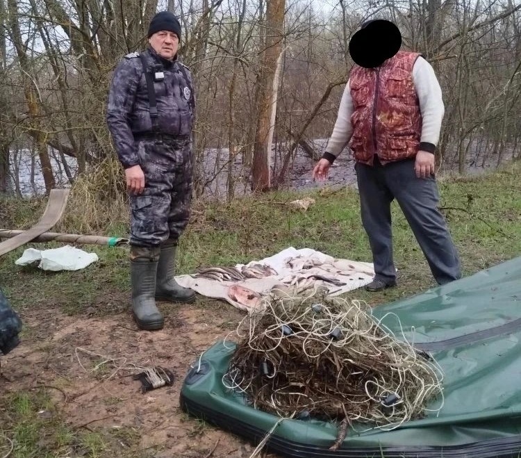 В период нерестового запрета у саратовских рыбаков изъяли 180 кг улова и полкилометра сетей